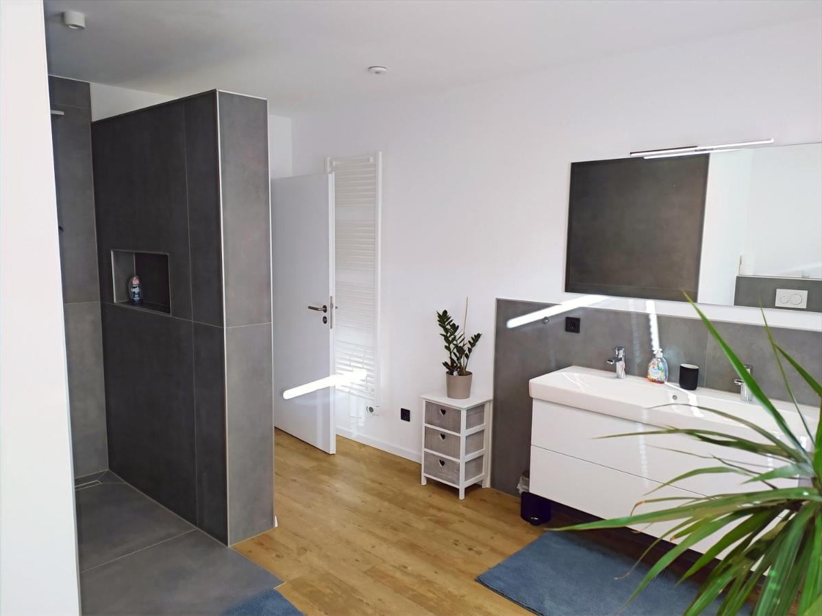 Fewo Wildflecken - Ferienwohnung Rhoen Neubau 2021 Exterior photo